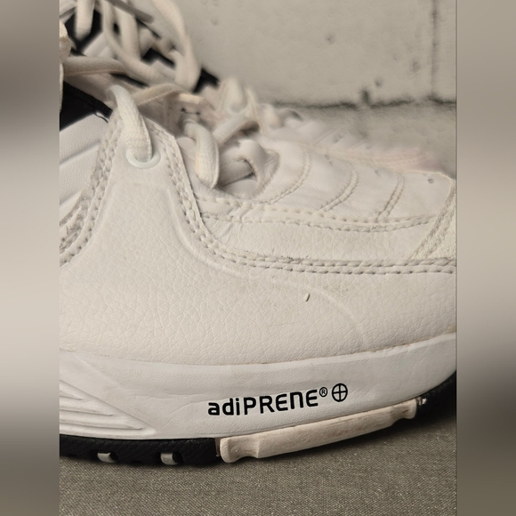 Adidas Barricade IV 2007 White Black Tennis Shoes Men’s Sz 10 | Vintage Rares - Picture 6 of 13